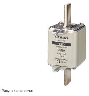 Предохранитель Siemens SENTRON 3NA3