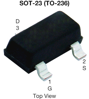 Транзистор Vishay 2N7002K-T1-GE3