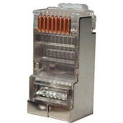 Разъём Hyperline PLUG-8P8C-U-C5-SH