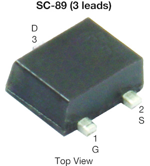 Транзистор MOSFET Vishay Si1013 SI1013CX-T1-GE3