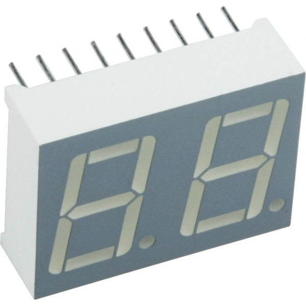 Светодиодный индикатор Kingbright DC56-11EWA