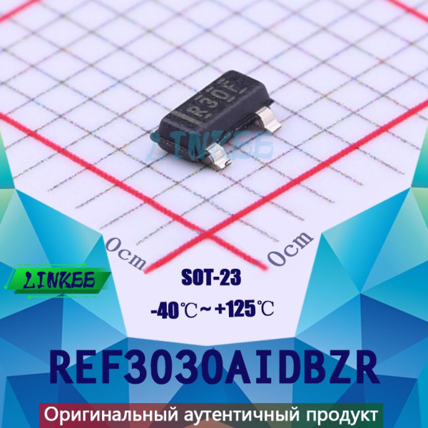 Микросхема Texas Instruments REF3030AIDBZ 23+