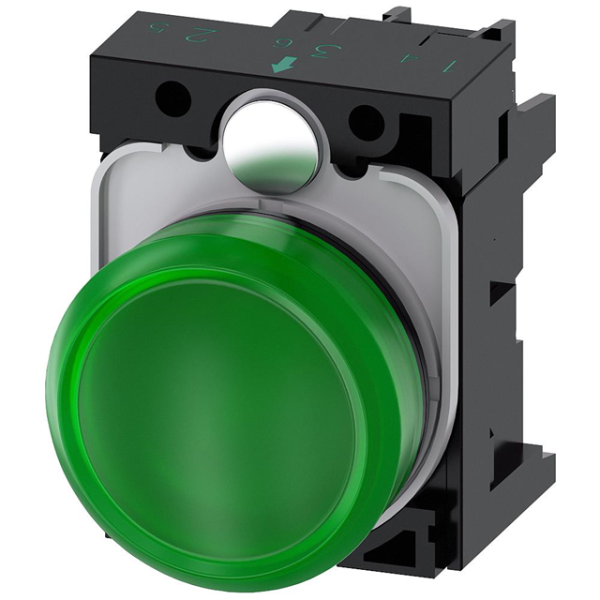 Светодиодный индикатор Siemens 3SU1102-6AA40-1AA0