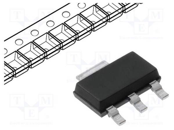Микросхема Texas Instruments LM1117IMP-3.3