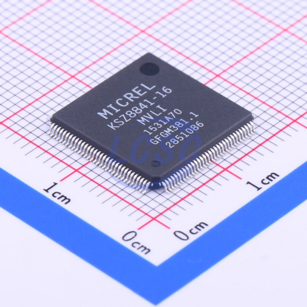 Микросхема Microchip KSZ8841-16MVLI