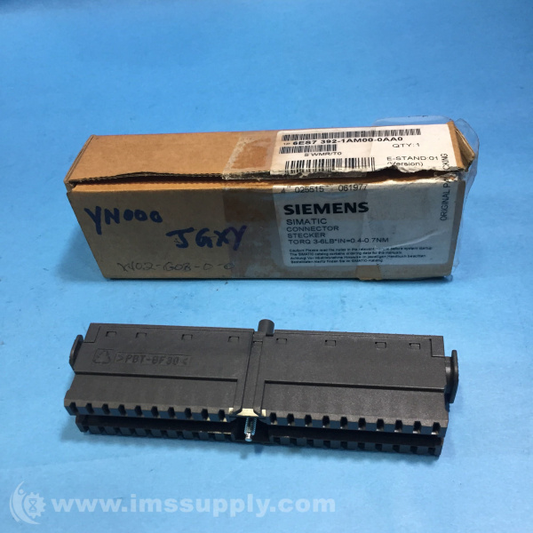 Разъём Siemens 6ES7392-1AM00-0AA0