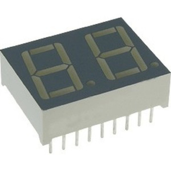Светодиодный индикатор Kingbright DA56-11EWA