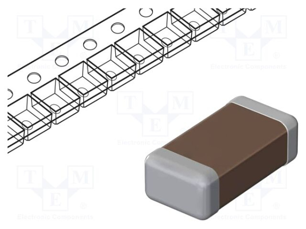 Конденсатор Murata GRM188R72E102KW07D