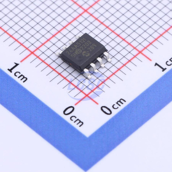 Микросхема памяти EEPROM Microchip 24AA512T-I-SN